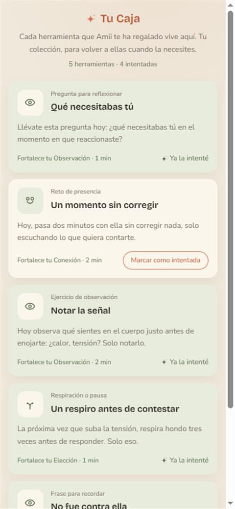 Tus pequeños pasos, guardados para ti